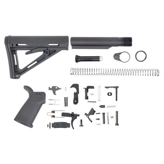 PSA MAGPUL MOE LOWER BUILD KIT, BLACK - 598PSA