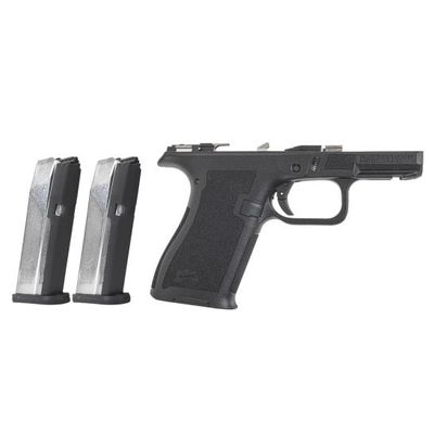 PSA Dagger Micro Complete Frame, Black With 2-15rd Micro Slick Mags, DM01-51655153651