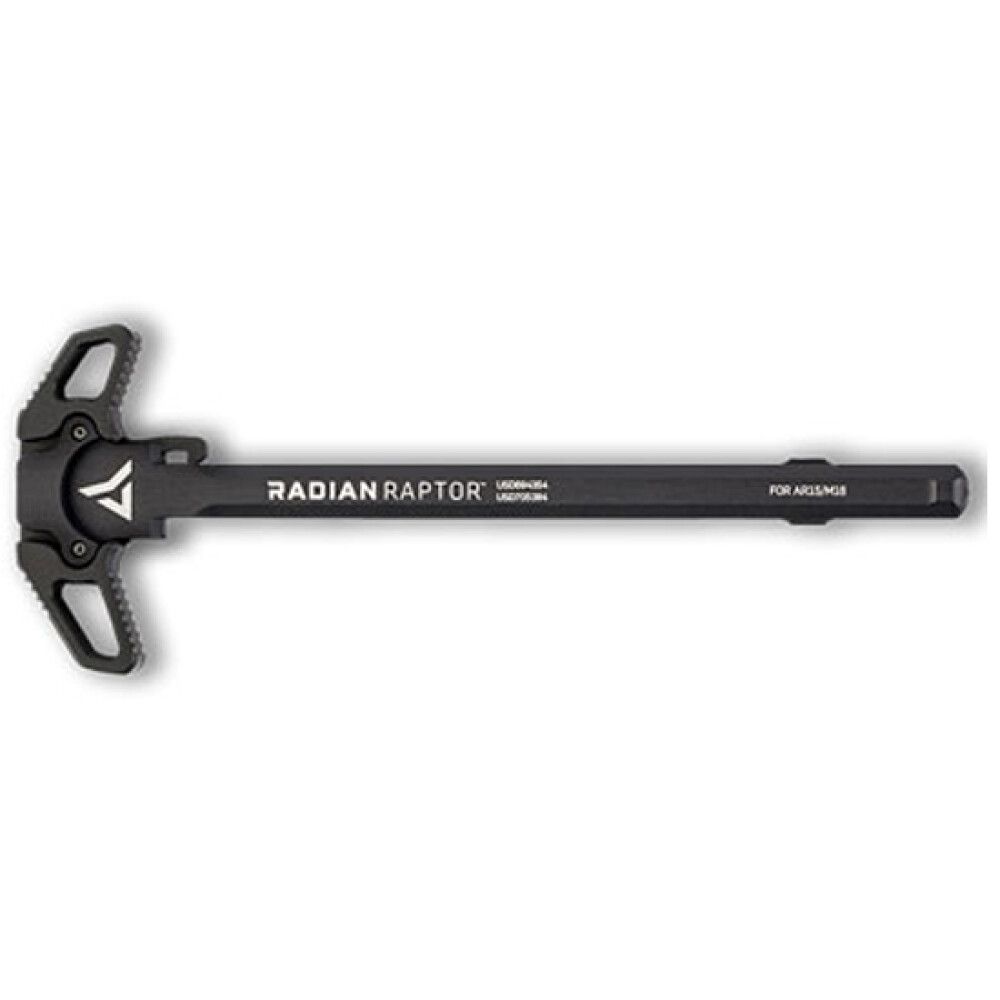 Radian Weapons Raptor .308 AR Ambidextrous Charging Handle Aluminum Black, 817093020484, RAPT-762-BLK