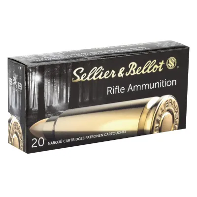 Sellier &amp; Bellot 7.62x39mm 124gr FMJ 20 Rounds Ammunition, 754908512416, SB76239A