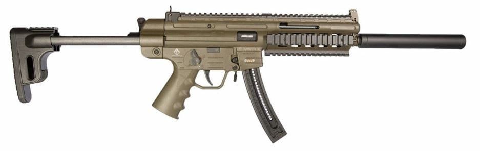 ATI GSG-16 Carbine Green .22 LR 16.25&quot; Barrel 10-Rounds, 819644025733, GERGGSG1610G