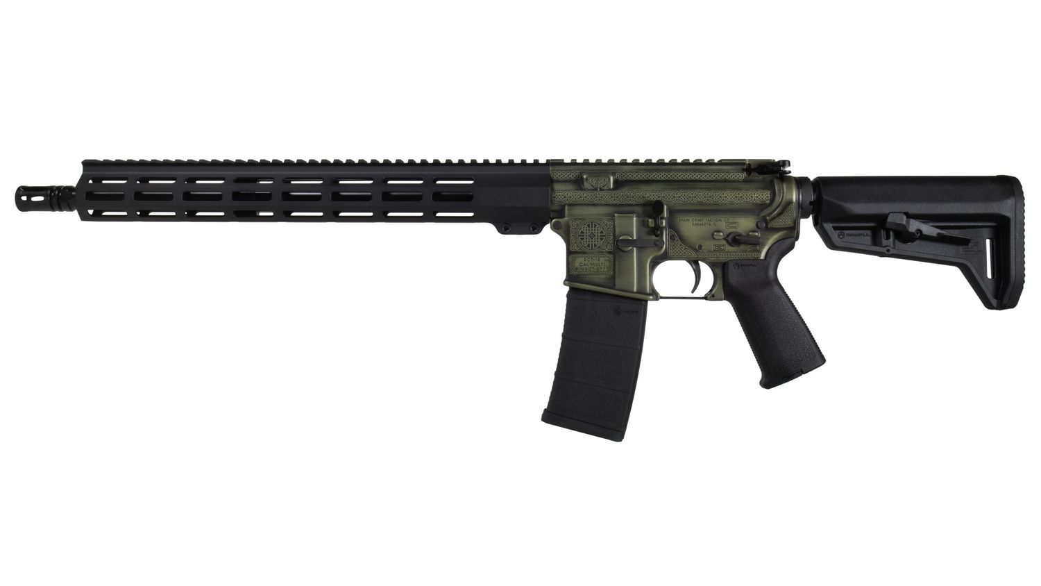 SHARK COAST TACTICAL SCC-15 16&quot; 5.56 RIFLE, CELTIC DELUXE, 300-085-1000-14
