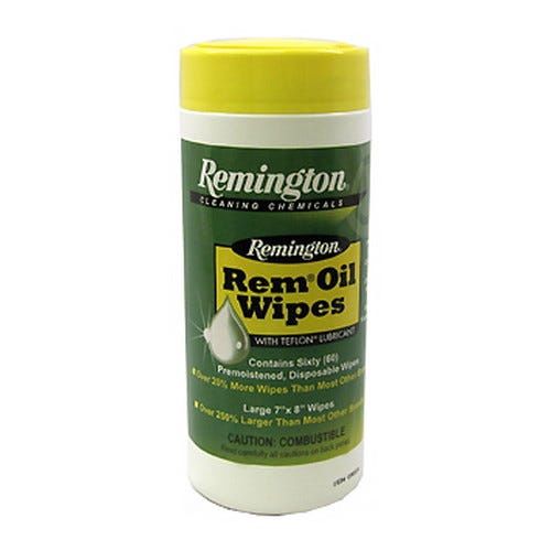 Rem Oil Wipes 60-Pack 047700183848; 18384