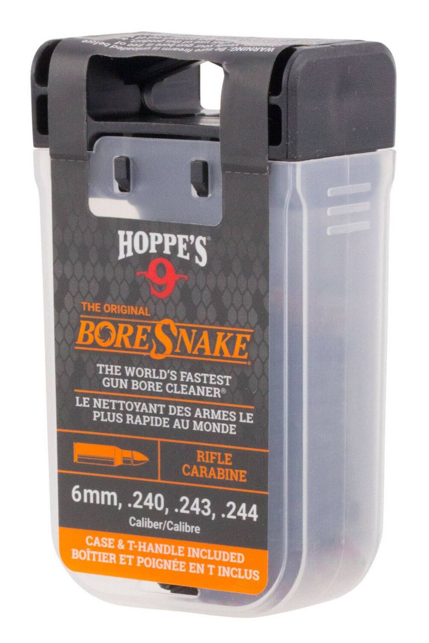 Hoppe&#39;s Boresnake Den- 6mm, .243 Caliber Rifle, 026285001013, 24012D