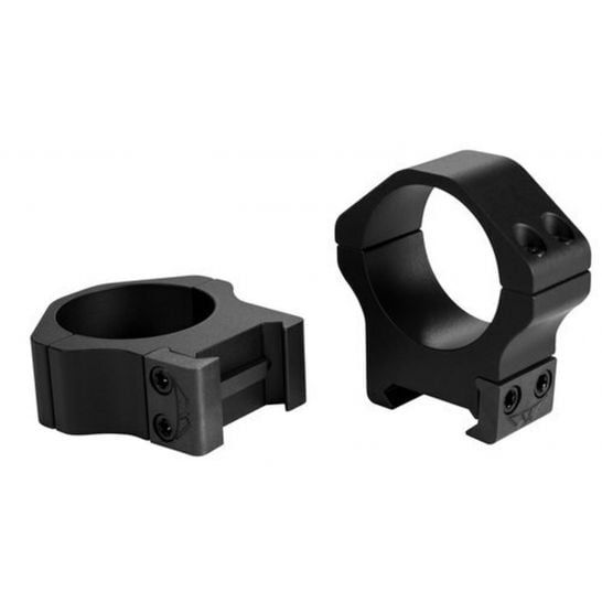 Warne 1&quot; Horizontal High Profile Matte Scope Rings, 656813106752, 502M