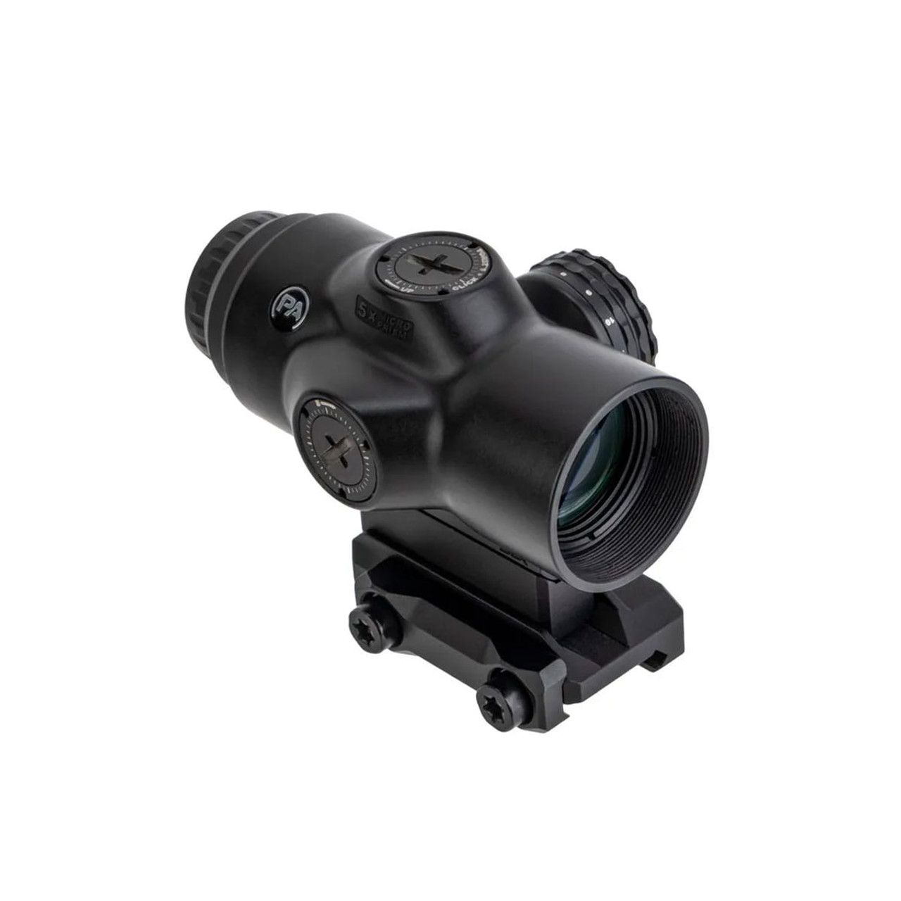 Primary Arms SLx 5X MicroPrism™ Scope - Red Illuminated ACSS Aurora 5.56/.308 Reticle - Yard, PA-SLX-5XMP-AUR-5Y, 710042