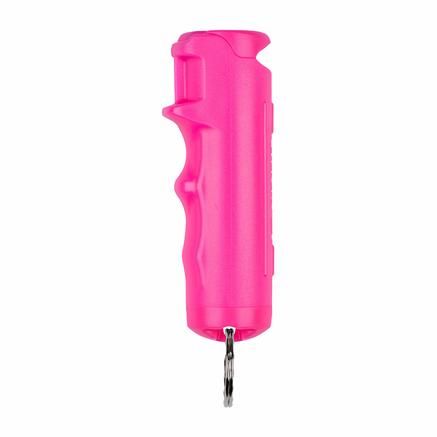 Sabre Pepper Gel with Fast Flip Top Safety and Snap-Clip Keychain Pink, 023063153230, F15-PUSG-02