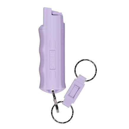 Sabre Pepper Spray with Quick Release Key Ring Lavender Clamshell, 023063105017, HC-14-DP-US-02