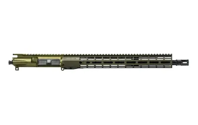 Aero Precision AR15 16&quot; 5.56 Mid-Length Complete Upper 15&quot; M-LOK R-ONE Handguard - OD Green Anodized, APSL100733