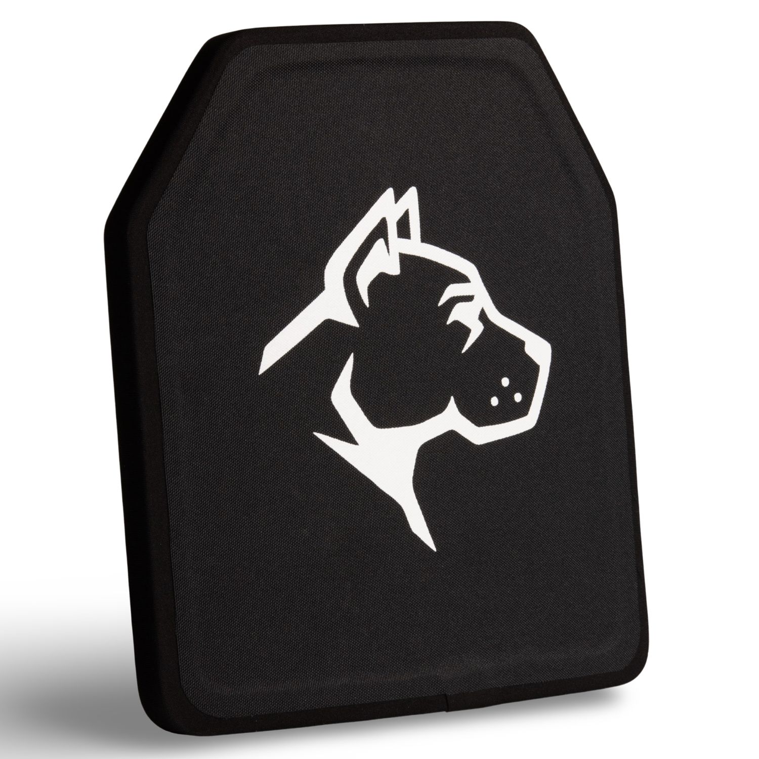 Guard Dog Tactical Level lll UHMWPE 10X12 Ceramic Plate | 3.9 Lbs/Per - Black, 787790836667, UHMWPE-III-PLATE