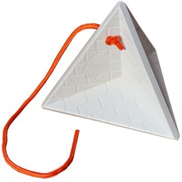 Do-All Outdoors Great Pyramid Ground Bouncer .50 Cal Target 6&quot; x 6&quot; x 6&quot;, Orange, 850022469121, PEGP