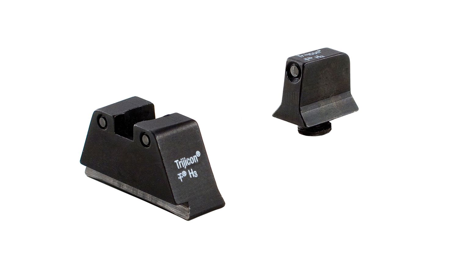 Trijicon Suppressor Height Night Sight Set, Glock 17/19, 719307620629, 601136