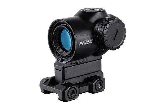 Primary Arms SLx 1X MicroPrism™ Scope - Red Illuminated ACSS Cyclops Reticle - Gen II, PA-SLX-1XMP-CYCLOPS, 710034