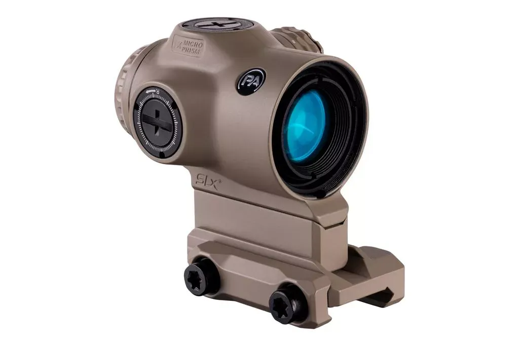 Primary Arms SLx 1X MicroPrism™ Scope, FDE, - Red Illuminated ACSS Cyclops Reticle - Gen II, PA-SLX-1XMP-CYCLOPS-FDE, 710048