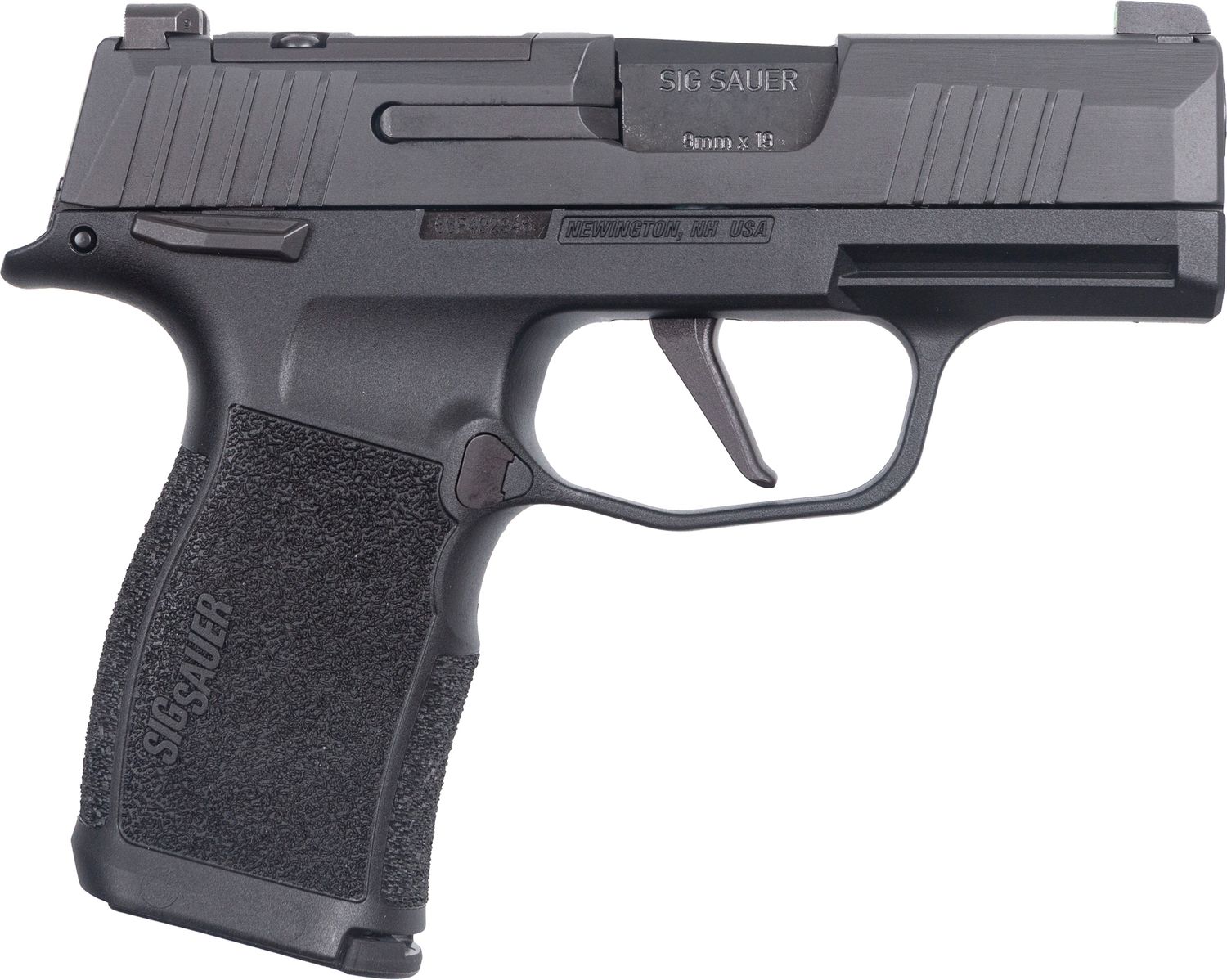 Sig Sauer P365X Handgun 9mm Luger 12rd Magazines(2) 3.1&quot; Barrel X-Grip Nitron Finish Manual Safety, 798681663873, 365X-9-BXR3P-MS