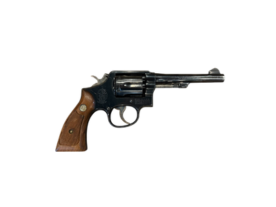 *USED* Smith &amp; Wesson 10-5, .38SPL 6-Shot Revolver, 4.75&quot; BBL, Wood Grips