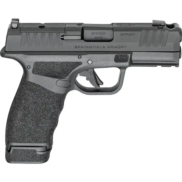 Springfield Armory HELLCAT OSP 3&quot; 9mm, CT 1500 Red Dot,(3)11rd / (2)13rd Mags Pistol, Black, 706397990220, HC9319BOSP-GU25