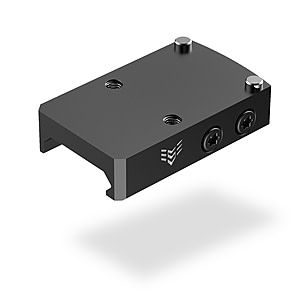 SwampFox Optics Low Profile Picatinny Base Liberty/Justice Reflex Sights BLK, 889157001692, LJA-PBM-6061B