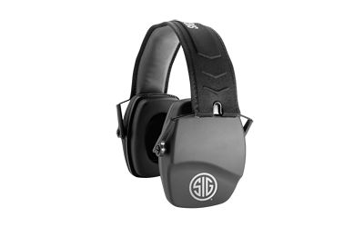 AXIL, SIG TRACKR Passive Earmuff, Matte Finish, Black, 656750710043, TRACKR-PS