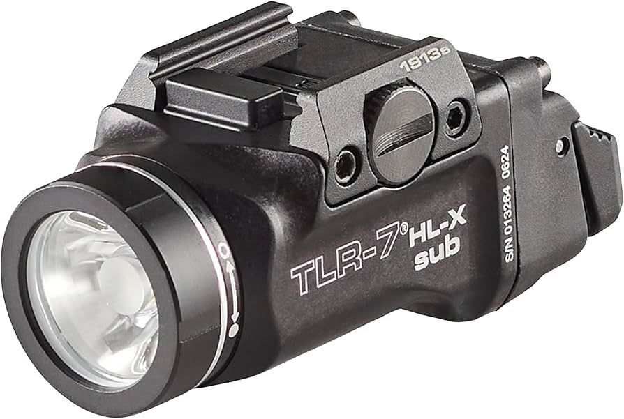 Streamlight TLR-7 HL-X 1913 Sub USB Multi-Fuel High-Lumen Rail-Mounted Light, 080926695054, 69505