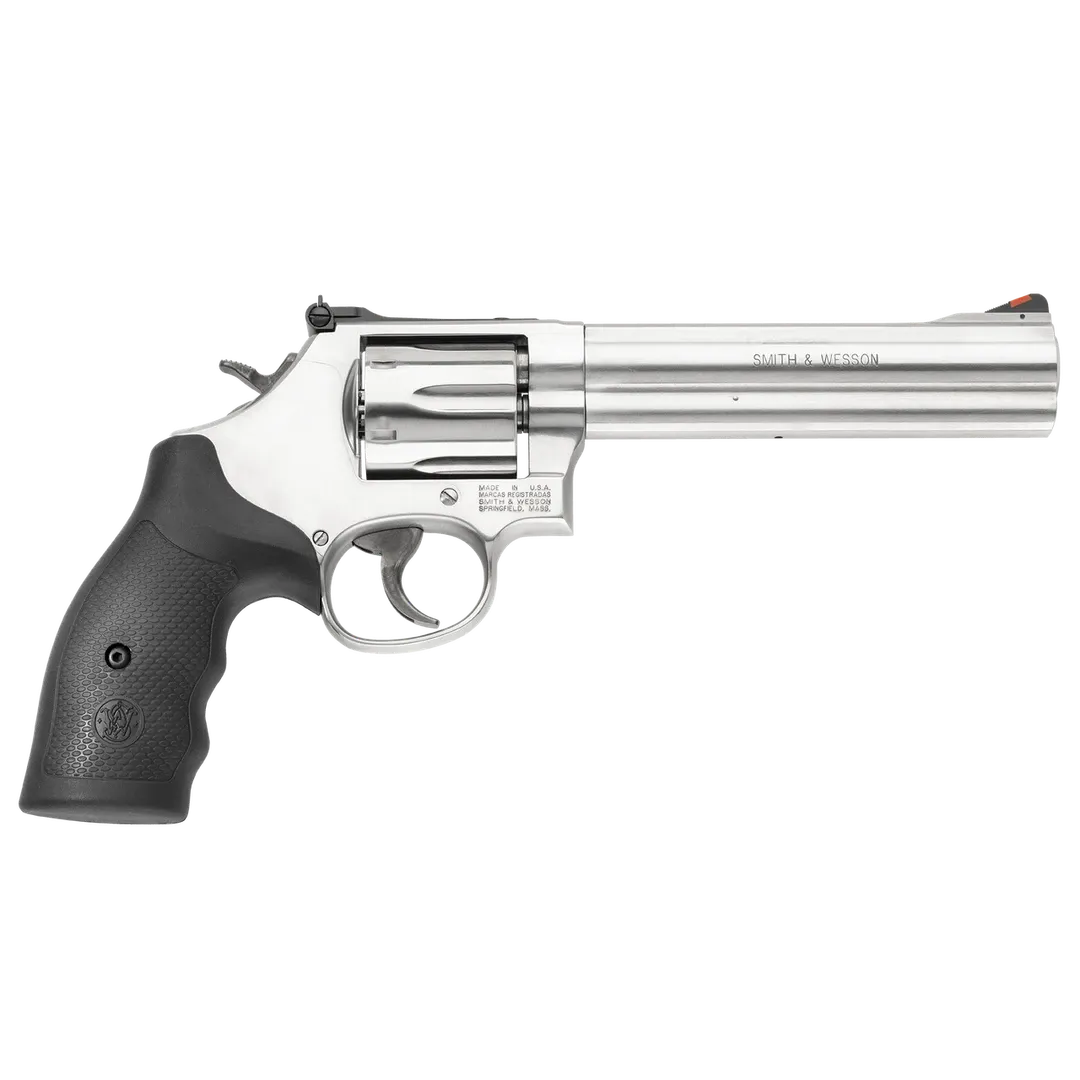 Smith &amp; Wesson Model 686 .357 Magnum/.38 Special +P Stainless Steel Revolver, 022188642247, 164224
