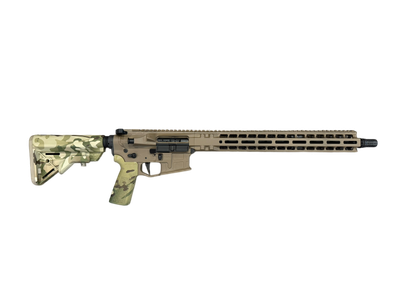 *USED* Radian ADAC-15 16&quot; 5.56 Nato Rifle, w/Geissele SSAE-X, REBCG, Super 42 &amp; DA Xeno Brake, FDE