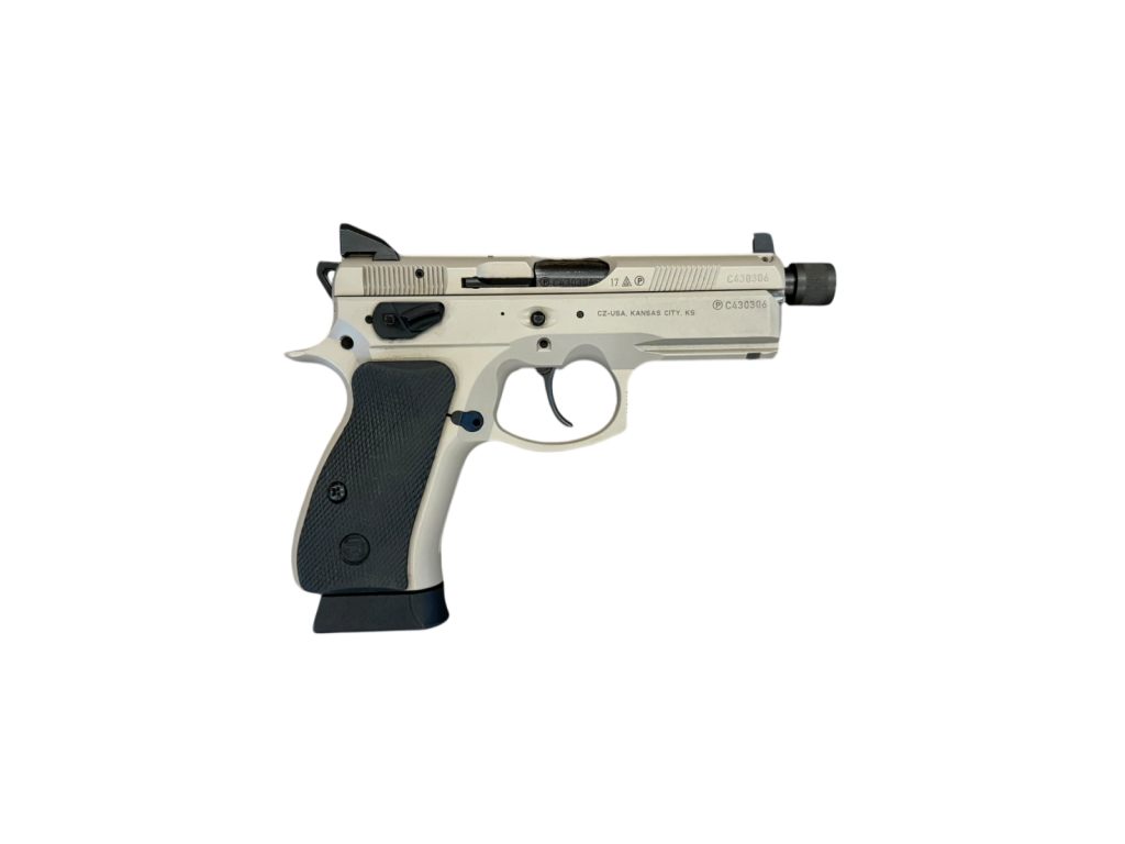 *USED* CZ 75 P-01 OMEGA 4.25&quot; 9MM PISTOL, FDE/BLK W/ 1 MAG