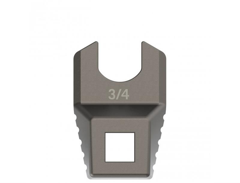 Real Avid Master-Fit 3/4&quot; Muzzle Device Wrench Fits Torque Wrench Steel, 813119013898, AVMF34MDW