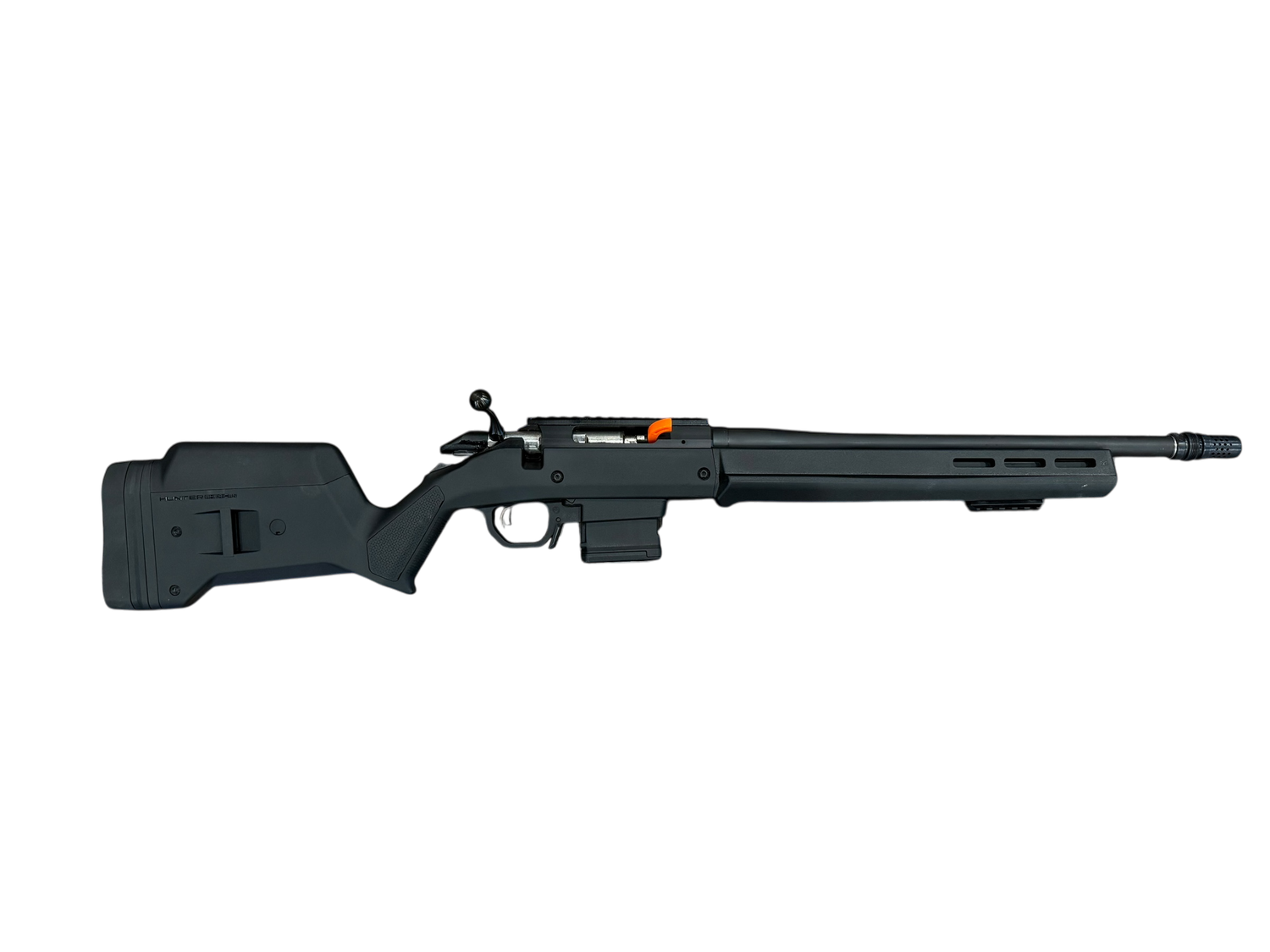 *USED* Ruger American 16&quot; .300BLK Bolt-Action Rifle, w/Magpul Hunter Stock &amp; D.A. Xeno Brake, (1) 5RD Magazine