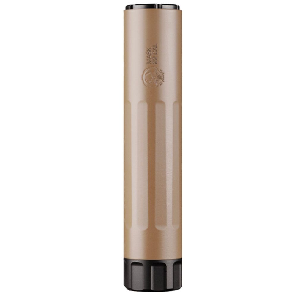 Dead Air Armament Mask-22 Rimfire 22LR Flat Dark Earth Suppressor, 810128162272, MASK22FDE