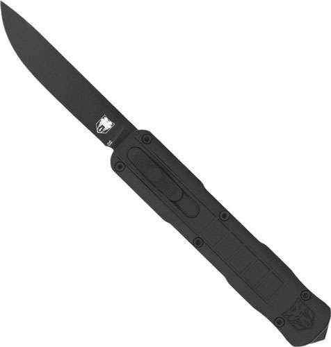 COBRATEC SMALL RAPTOR OTF BLACKOUT 2.5&quot; DROP POINT, 753389272796, CTSRPTBKODNS
