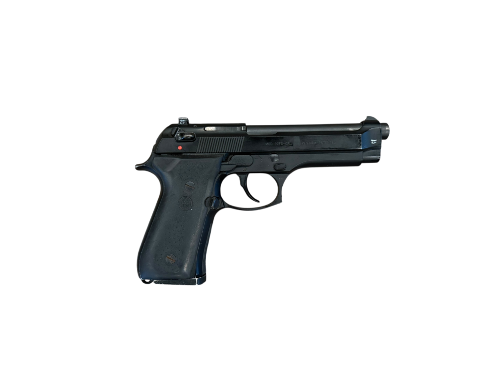 *USED* BERETTA 92FS 5&quot; 9MM PISTOL, BLK, W/ 1 MAG