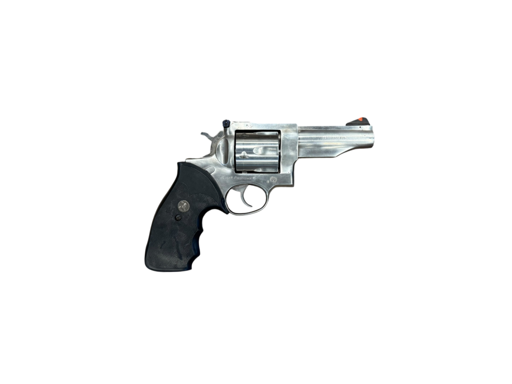 *USED* RUGER REDHAWK 4&quot; .44MAG REVOLVER, 6 SHOT, SLV