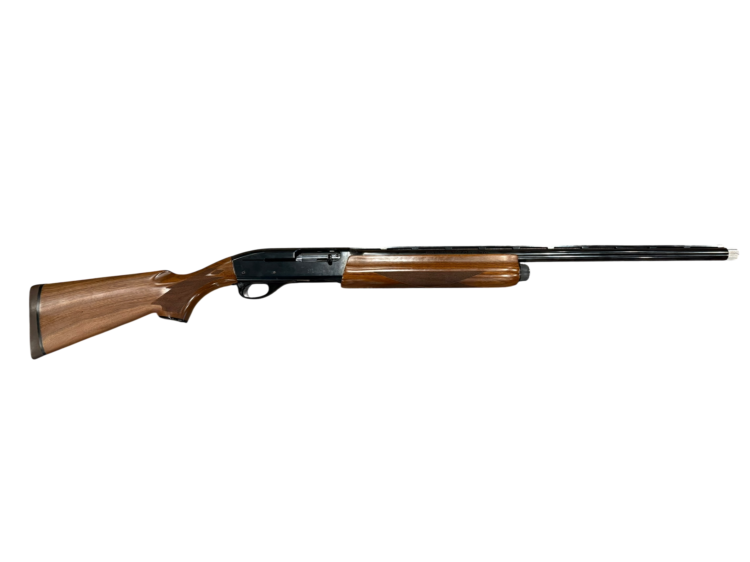 *USED* REMINGTON 11-87 PREMIER 26&quot; 12GA SEMI-AUTO SHOTGUN, W/ 24&quot; RIFLED BARREL, SCOPE, SOFT CASE