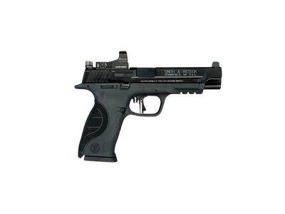 *USED* S&amp;W M&amp;P9 PRO SERIES C.O.R.E. 9MM PISTOL, 5&quot; BBL, FASTFIRE 3 OPTIC,BLACK, W/6 MAGS &amp; ORIG CASE