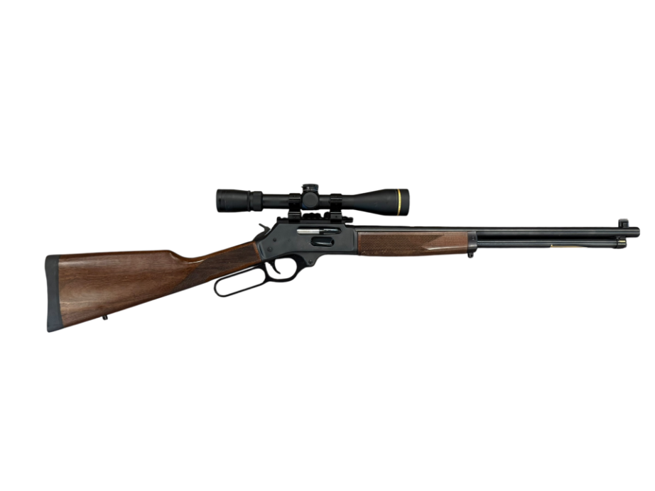*USED* HENRY H009G-360BH 20&quot; 360 BUCKHAMMER LEVER ACTION RIFLE, WOOD/BLK W/SCOPE