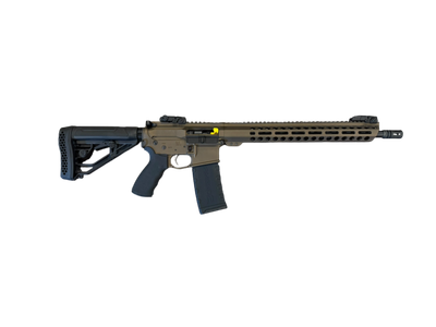 *USED* DAVIDSON DEFENSE DD-15 16&quot; 5.56 AR15 RIFLE, BRNZ, W/ 1 MAG, BUIS