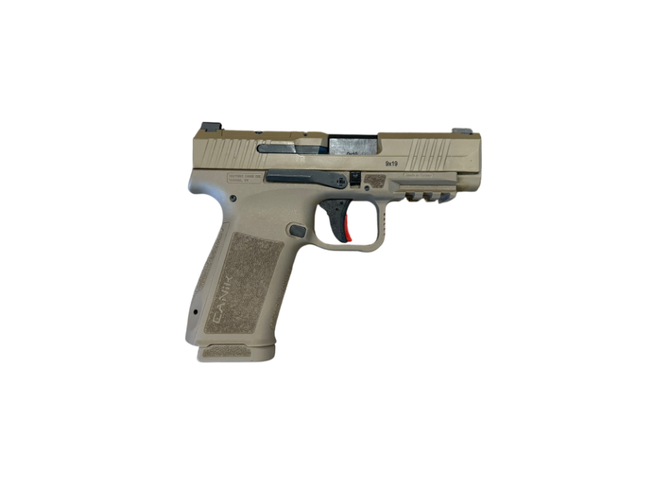 *USED* CANIK METE MC9LS 3.5&quot; 9MM PISTOL, FDE, W/ 2 MAGS, ORIGINAL CASE/ACCYS