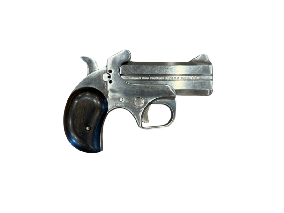 *USED* BOND ARMS CENTURY 2000 3.5&quot; .45/.410 DERRINGER PISTOL, SS/WOOD, W/ EXTRA 3&quot; BARREL, ORIGINAL BOX
