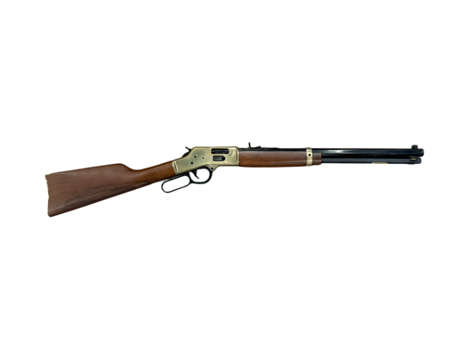 *USED* HENRY H006G 20&quot; .44 MAG LEVER ACTION RIFLE, GLD/WOOD/BLK