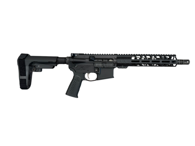 *USED* B.A.D. WORKHORSE 10.5&quot; 5.56 AR15 PISTOL, BLK, W/ 1 MAG, ORIGINAL BOX/ACCYS