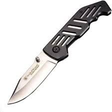 Smith &amp; Wesson Ext Ops Folding Knife 3-1/5&quot; Clip Point Blade, 028634704712, SWA21CP