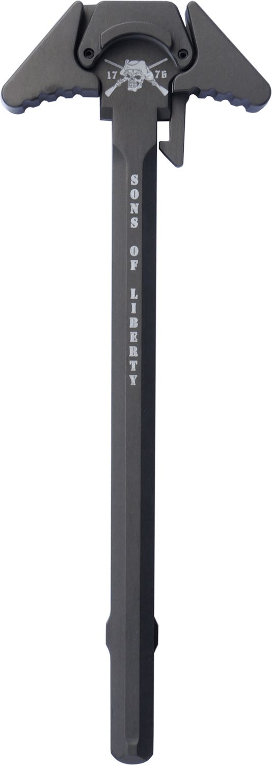 SOLGW Liberty AR-15 Ambi Charging Handle Tungsten Gray, 785939519754, LCH556TUNG