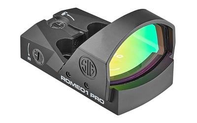 SIG Sauer ROMEO 1 PRO Micro Red Dot Sight 3 MOA Red Dot Black, 798681616534, SOR1P100