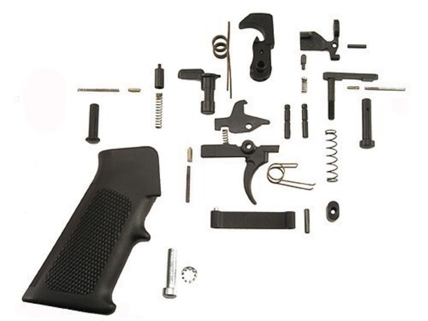ANDERSON MANUFACTURING AR-15 LOWER PARTS KIT - BLACK HAMMER AND TRIGGER