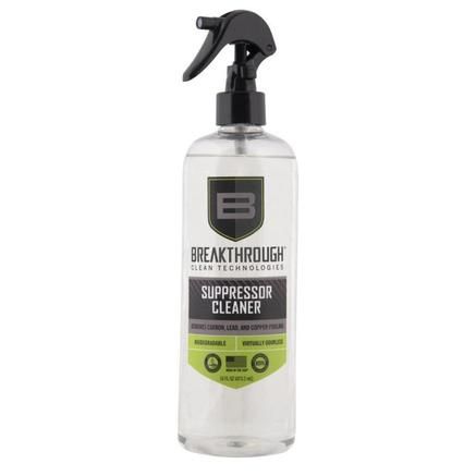 Breakthrough Clean Technologies, Suppressor Cleaner, Solvent, 16oz Pump Spray Bottle, 026509074502, BTSC-16OZ