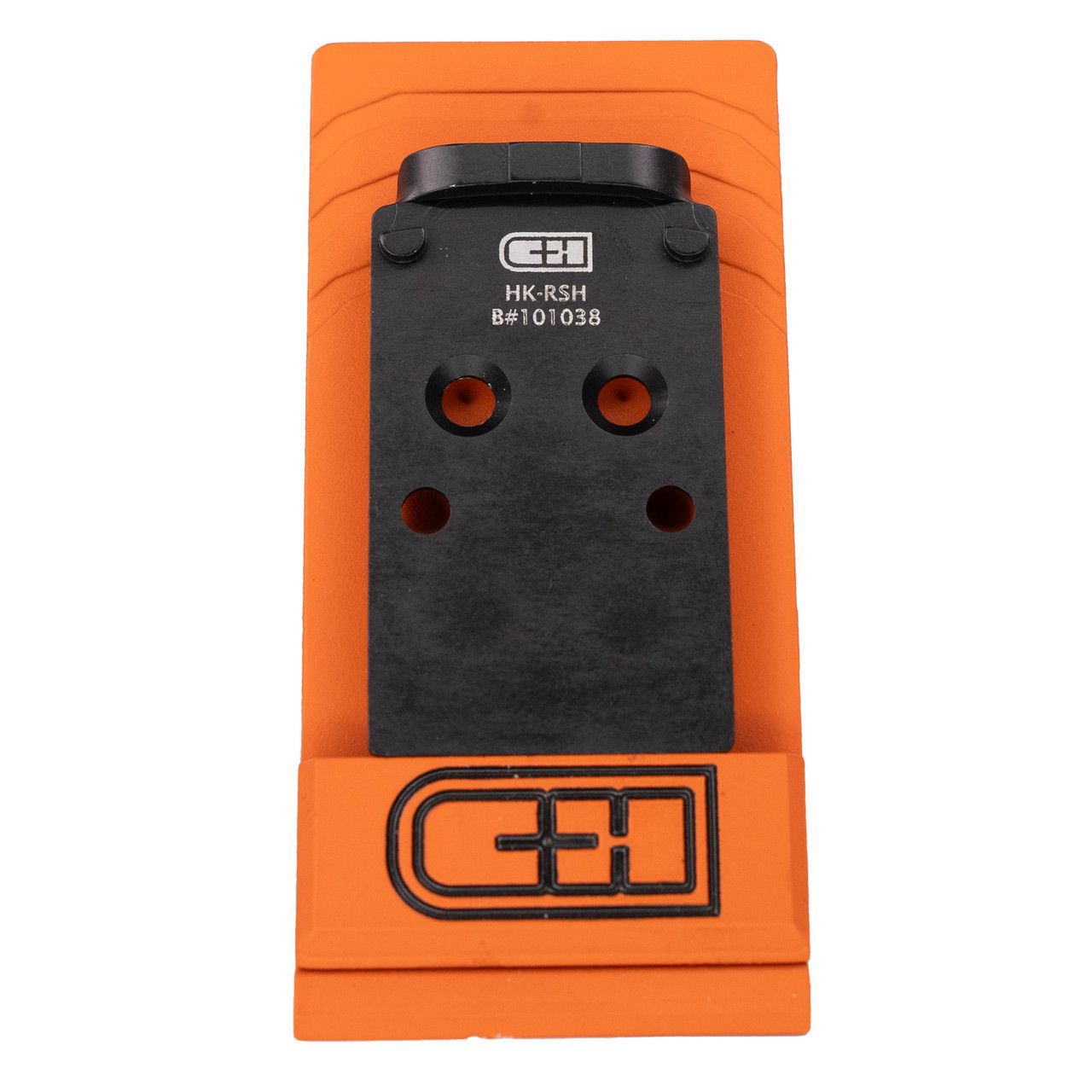 CHPWS V4, HK VP9 RMR Optic Plate, BLK ANO, W/ Hardware, 616943731491, HK-RSH