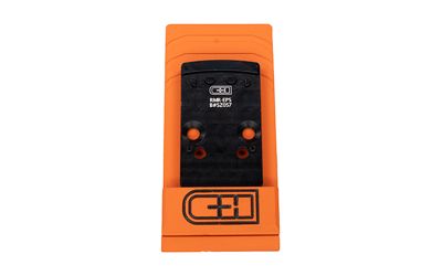 C&amp;H Precision, Trijicon RMR to EPS/EPS Carry Adapter Plate, Black, RMR-EPS, 616943737059