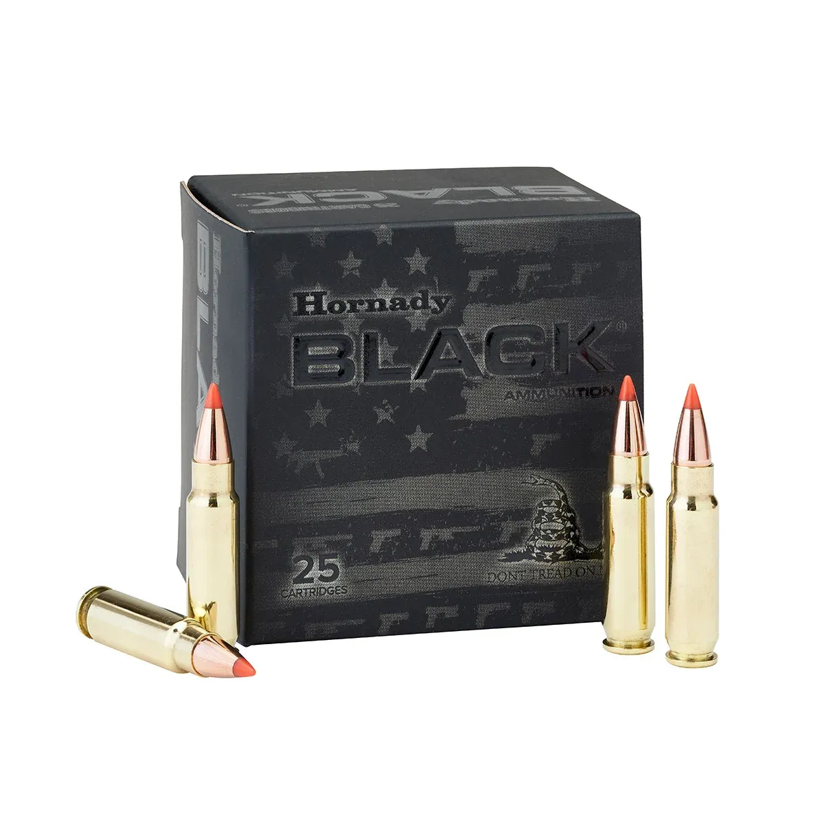 Hornady BLACK 5.7x28mm, 40gr V-Max, 25/BX, 090255720426, 90001