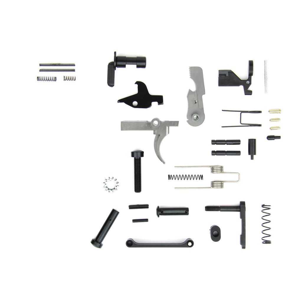 TacFire AR-15 USA Made Lower Parts Kit No Grip, 811261027534, LPKUSA-NG